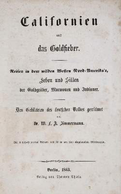 Bild Nr.1: 137-1691 Zimmermann,W.F.A. (d.i. C.G.W.Vollmer).: (Amerika)
