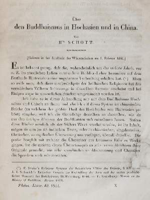 Bild Nr.1: 137-1709 Schott,(W.).: (Asien, China)