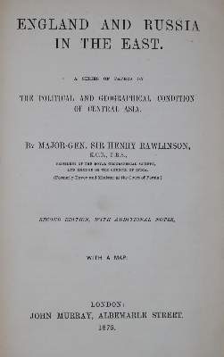 Bild Nr.1: 137-1730 Rawlinson,H.C.: (Asien)