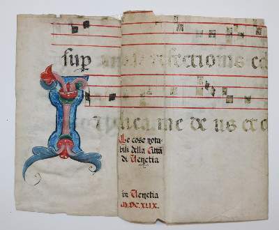 Bild Nr.1: 137-174 Schmuckinitiale "I": (Handschriften)