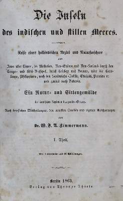 Bild Nr.2: 137-1741 Zimmermann,W.F.A. (d.i. C.G.W.Vollmer).: (Asien)