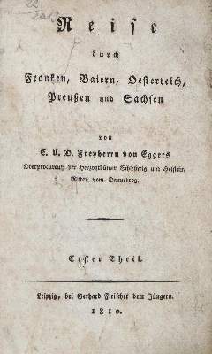 Bild Nr.1: 137-1803 Eggers,C.U.D.v.: (Deutschland)