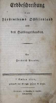 Bild Nr.1: 137-1851 Arends,F.: (Deutschland, Ostfriesland)