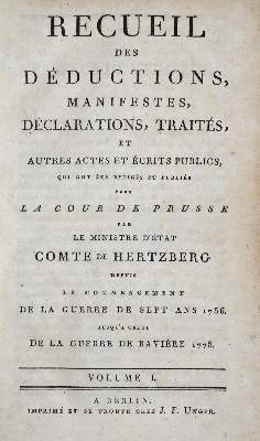 Bild Nr.2: 137-1858 Hertzberg,(E.F.)de.: (Deutschland, Preussen)