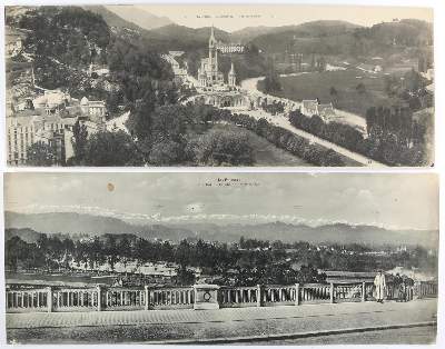 Bild Nr.4: 137-1912 Pyrenäen u. Lourdes.: (Frankreich)