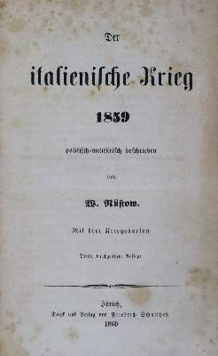 Bild Nr.8: 137-1936 Raumer,F.v.: (Italien)