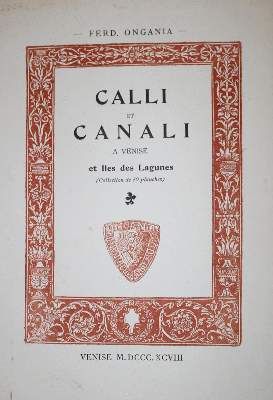 Bild Nr.1: 137-1943 Ongania,F.: (Italien, Venedig)