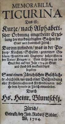 Bild Nr.2: 137-1976 Bluntschli,H.H.: (Schweiz)