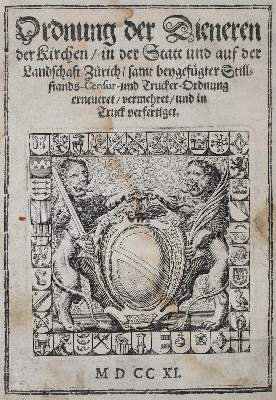 Bild Nr.1: 137-2001 (Bullinger,H.).: (Schweiz, Zürich)