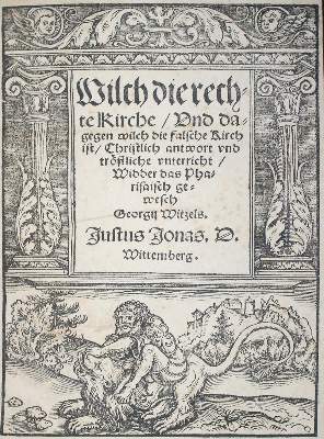 Bild Nr.1: 137-202 Jonas,J.: (Alte Drucke, Handschriften und Theologie)