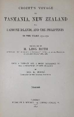 Bild Nr.2: 137-2024 Crozet,(J.M.).: (Verschiedene Länder - Geschichte, Australien)