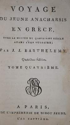 Bild Nr.1: 137-2030 (Barthelemy,J.J.).: (Verschiedene Länder - Geschichte)
