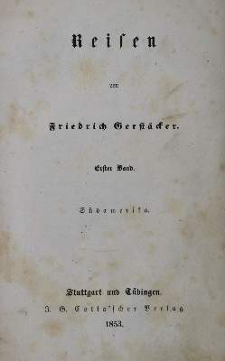Bild Nr.1: 137-2048 Gerstäcker,F.: (Verschiedene Länder - Geschichte)
