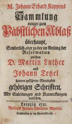 Bild Nr.1: 137-206 Kapp,J.E.: (Alte Drucke, Handschriften und Theologie)