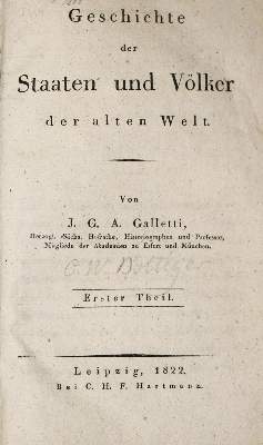 Bild Nr.5: 137-2060 Hoffmann,K.F.V.: (Verschiedene Länder - Geschichte)