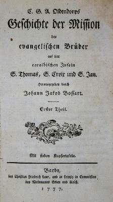 Bild Nr.4: 137-2075 Oldendorp,C.G.A.: (Verschiedene Länder - Geschichte)