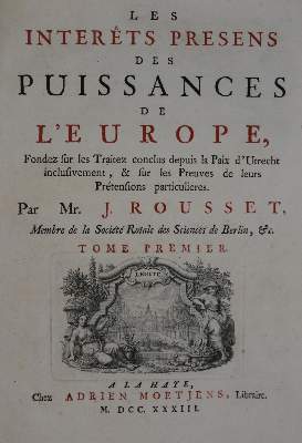 Bild Nr.1: 137-2083 Rousset (de Missy),J.: (Verschiedene Länder - Geschichte)