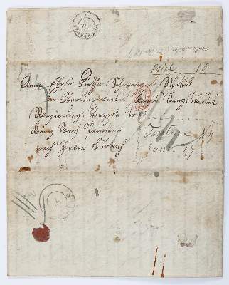 Bild Nr.1: 137-2111 Schwingel, Christian.: (Auswandererbrief)