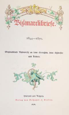 Bild Nr.1: 137-2115 Bismarck, Marie von,: (Autographen)