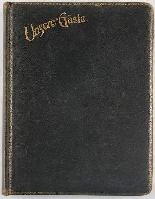 Bild Nr.8: 137-2125 Gästebuch: (Autographen)