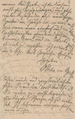 Bild Nr.2: 137-2126 Goethe, Ottilie von,: (Autographen)