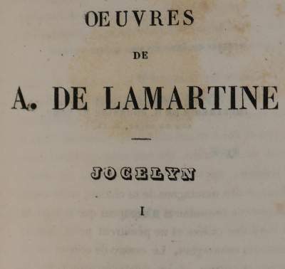 Bild Nr.2: 137-2141 Lamartine, Alphonse de,: (Autographen)