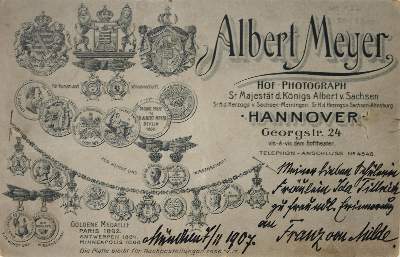 Bild Nr.2: 137-2149 Milde, Franz von,: (Autographen)
