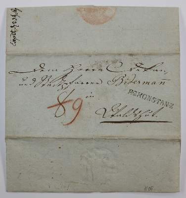 Bild Nr.1: 137-2166 Wessenberg, Ignaz Heinrich von,: (Autographen)