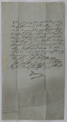 Bild Nr.2: 137-2166 Wessenberg, Ignaz Heinrich von,: (Autographen)
