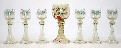 Bild Nr.1: 137-2187 7 Weingläser: (Varia, Glas)