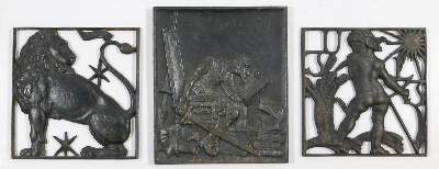 Bild Nr.1: 137-2193 Glockengießerei, Eisenrelief.: (Varia)