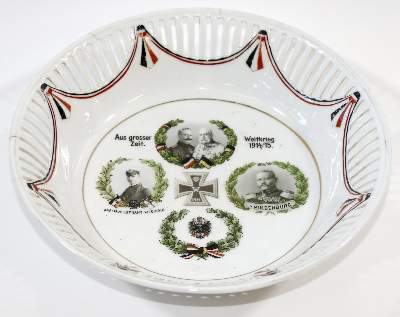 Bild Nr.1: 137-2222 Patriotische Schale: (Varia, Schalen)