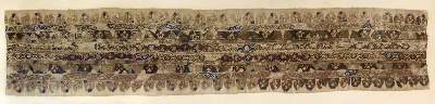 Bild Nr.1: 137-2230 Textilfragment, wohl koptisch.: (Varia, Textilien)