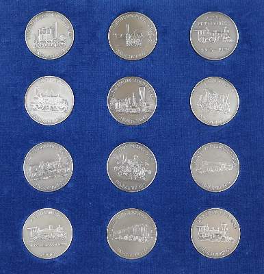 Bild Nr.1: 137-2328 Feinsilber Medaillen.: (Münzen und Medaillen)