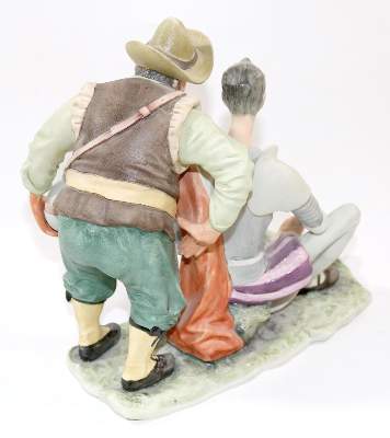 Bild Nr.2: 137-2341 Don Quiote u. Sancho Panza.: (Porzellan u. Keramik)