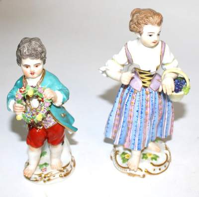 Bild Nr.1: 137-2371 Gärtnerkind Meissen.: (Porzellan u. Keramik, Meissen)