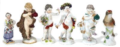 Bild Nr.1: 137-2373 Meissen Allegorie der: (Porzellan u. Keramik, Meissen)