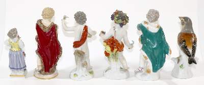 Bild Nr.3: 137-2373 Meissen Allegorie der: (Porzellan u. Keramik, Meissen)