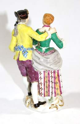 Bild Nr.2: 137-2377 Meissen Gärtnerpaar.: (Porzellan u. Keramik, Meissen)