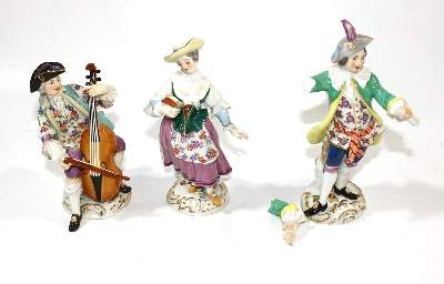 Bild Nr.1: 137-2378 Meissen galante Kapelle.: (Porzellan u. Keramik, Meissen)