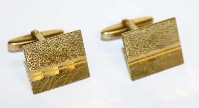 Bild Nr.1: 137-2411 Manschettenknöpfe 585 GG.: (Schmuck)