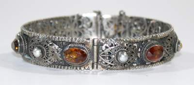 Bild Nr.1: 137-2430 Prächtiges Silber Armband: (Schmuck, Pforzheim)