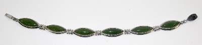 Bild Nr.1: 137-2435 Silberarmband wohl China: (Schmuck)