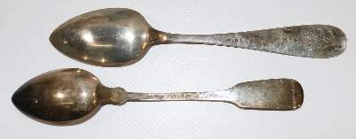 Bild Nr.3: 137-2438 6 Kaffeelöffel: (Silber)