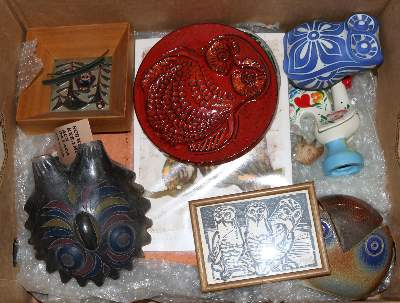 Bild Nr.4: 137-2487 Eulensammlung.: (Skulpturen - Plastiken)