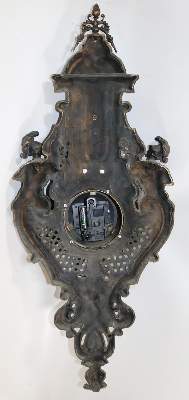 Bild Nr.3: 137-2528 Kartelluhr Bronze: (Uhren)