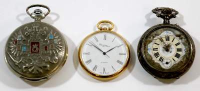 Bild Nr.1: 137-2542 Taschenuhrensammlung.: (Uhren, Taschenuhren)