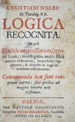 Bild Nr.1: 137-257 Nold(ius),C.: (Alte Drucke, Handschriften und Theologie)