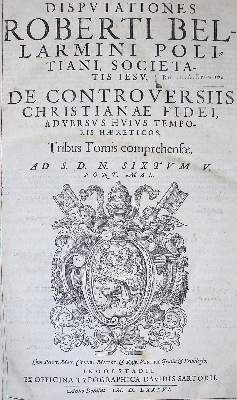 Bild Nr.1: 137-26 Bellarmino,R.: (Alte Drucke, Handschriften und Theologie)