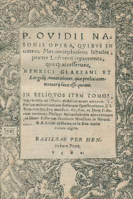 Bild Nr.1: 137-261 Ovidius Naso, Publius.: (Alte Drucke, Handschriften und Theologie)